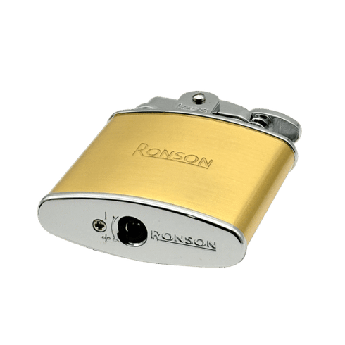 Vžigalnik Ronson 102002 plinski Jet Flame Nostalgia, Gold Satin