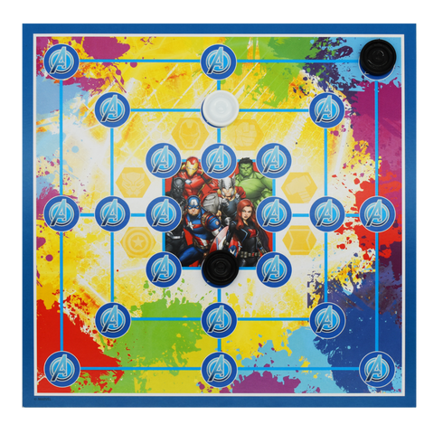 Cartamundi 103048001 Zbirka namiznih iger - Marvel Maščevalci