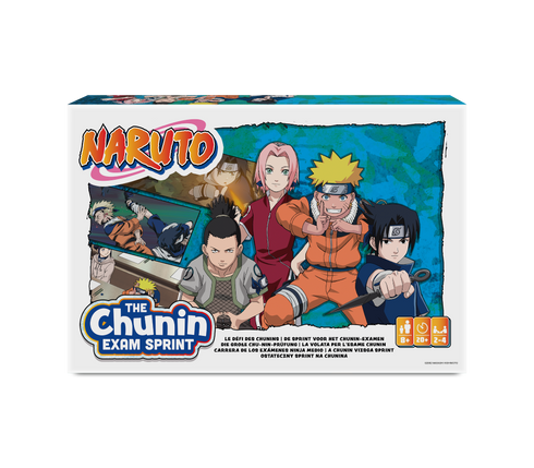 Cartamundi 103052001 Namizna igra Naruto: Chunin testni šprint