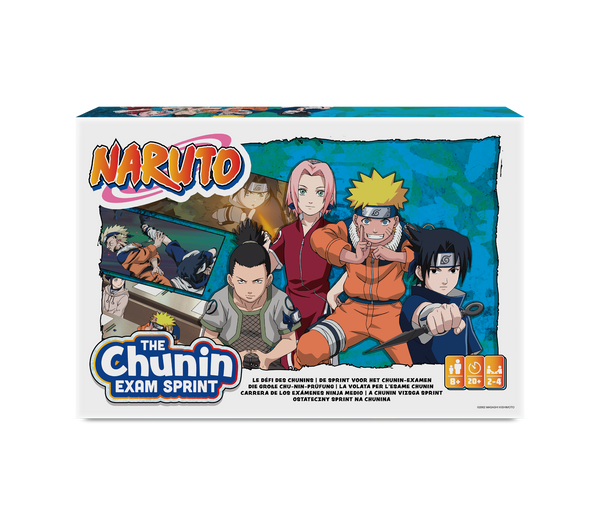 Cartamundi 103052001 Namizna igra Naruto: Chunin testni šprint