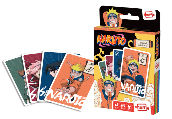 Cartamundi 108711792 Karte Naruto 3v1