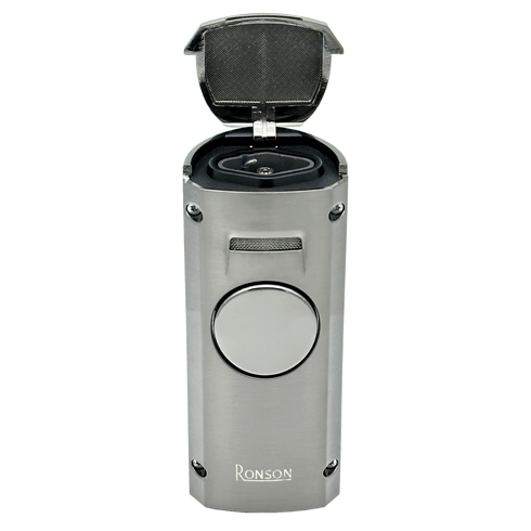 Ronson 110002 Vžigalnik plinski Jet Flame Volcano grafit