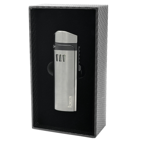 Ronson 111001 Vžigalnik plinski Jet Flame Mistral metal