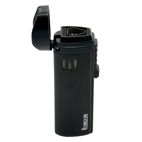 Ronson 111002 Vžigalnik plinski Jet Flame Mistral črn