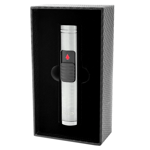 Ronson 113001 Vžigalnik plinski Jet Flame Monsun metal