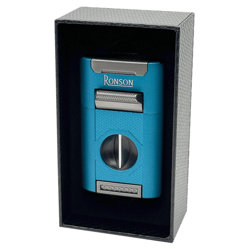 Vžigalnik Ronson 121002 za cigare plinski Giant Jet Flame, Blue Ice