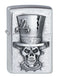 Zippo vžigalnik 2.001.666 Skull Top Hat Emblem