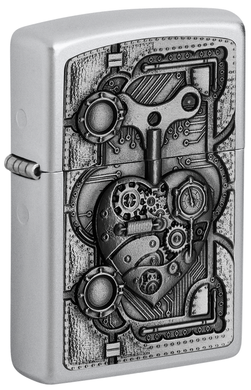 Zippo 2.005.032 vžigalnik Steampunk Heart Emblem