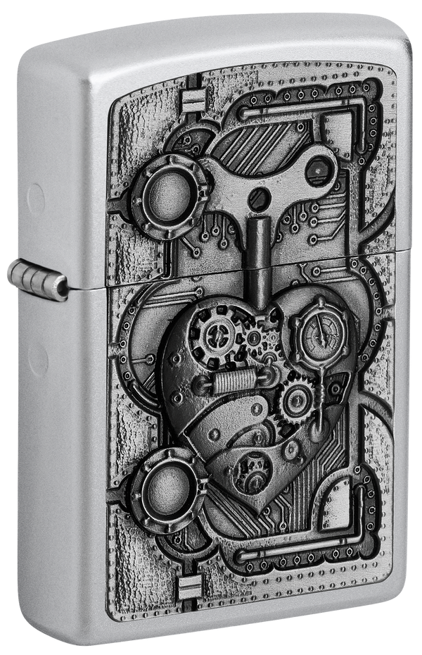 Zippo 2.005.032 vžigalnik Steampunk Heart Emblem