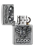 Zippo 2.005.714 Vžigalnik V Motor Emblem