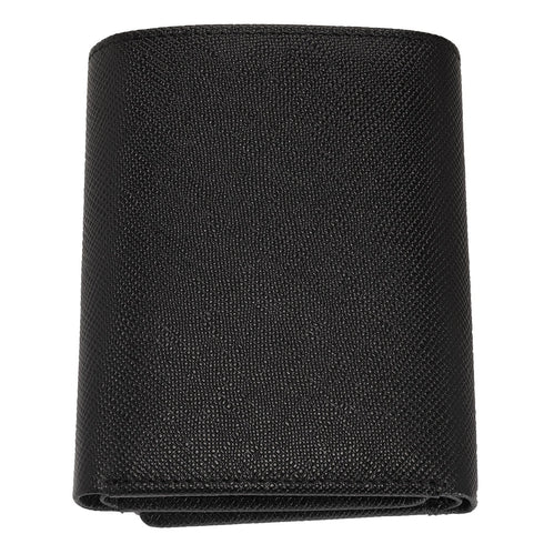 Zippo 2.007.075 Denarnica Saffiano 3-delna pokončna, Črna