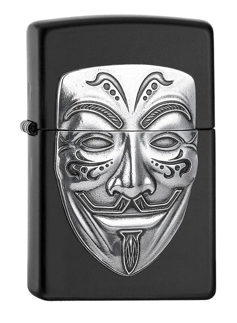 Zippo 2.007.436 vžigalnik Unique Vendetta Mask Emblem