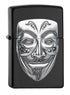 Zippo 2.007.436 vžigalnik Unique Vendetta Mask Emblem