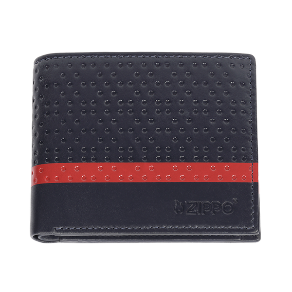 Denarnica Zippo 2.008.015 Navy Blue Range Tri-Fold + Coin Case