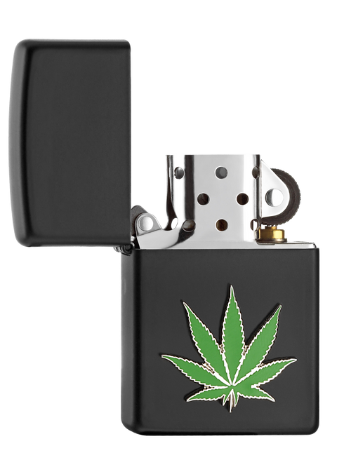 Zippo 2.008.025 vžigalnik Canabis Leaf Emblem