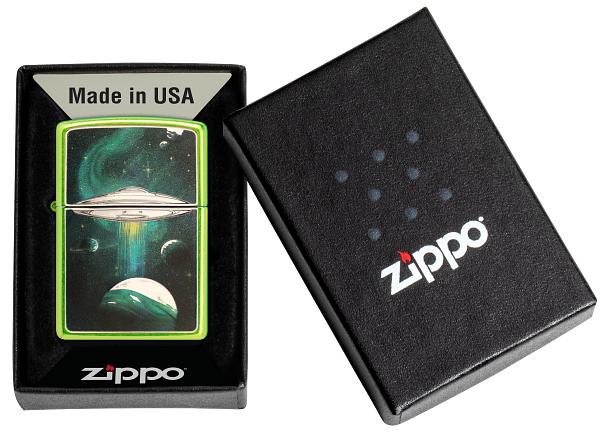 Zippo 2008091 vžigalnik UFO Light Beam Emblem