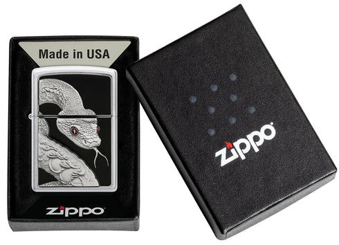 Zippo 2.008.204 vžigalnik Snake Red Eyes Emblem