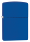Zippo vžigalnik 229 Royal Blue Matte