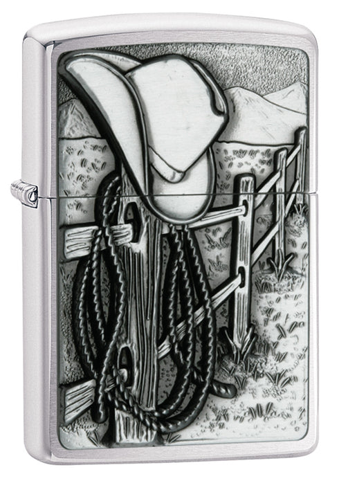 Zippo vžigalnik 24879 Resting Cowboy Emblem