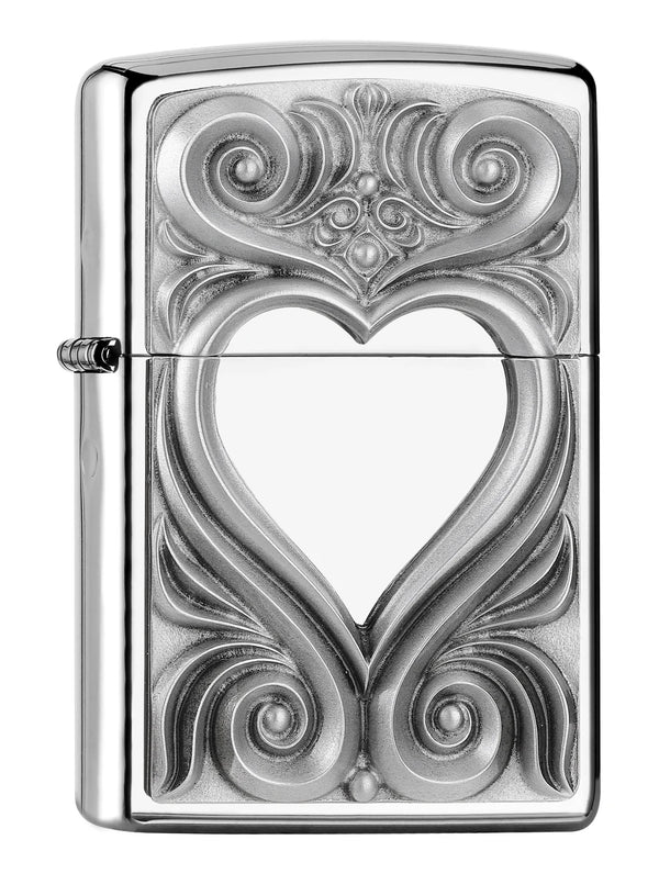 Zippo 250-25355 vžigalnik Heart Antique Emblem