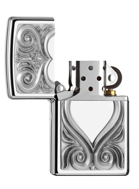 Zippo 250-25355 vžigalnik Heart Antique Emblem