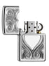 Zippo 250-25355 vžigalnik Heart Antique Emblem