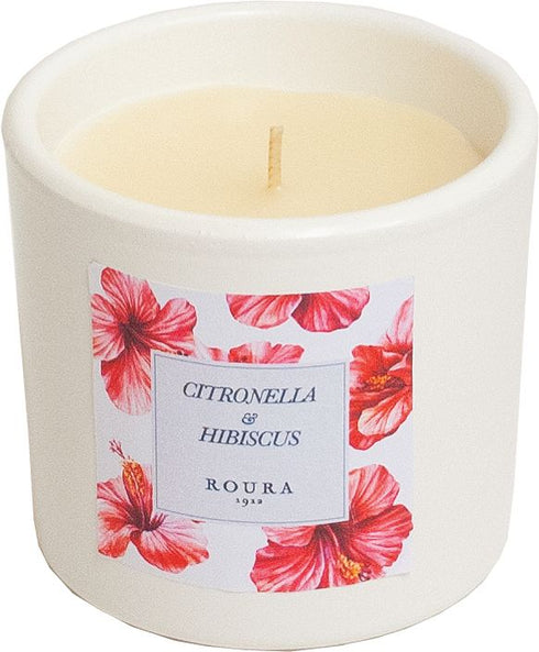 Roura 340301.115 Sveča Citronela in Hibiskus