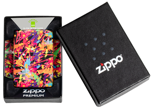 Zippo 46008 vžigalnik Retro, Glow in the Dark