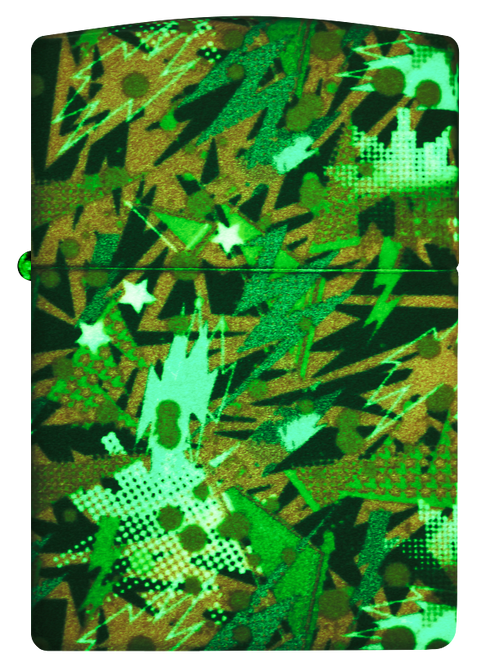 Zippo 46008 vžigalnik Retro, Glow in the Dark