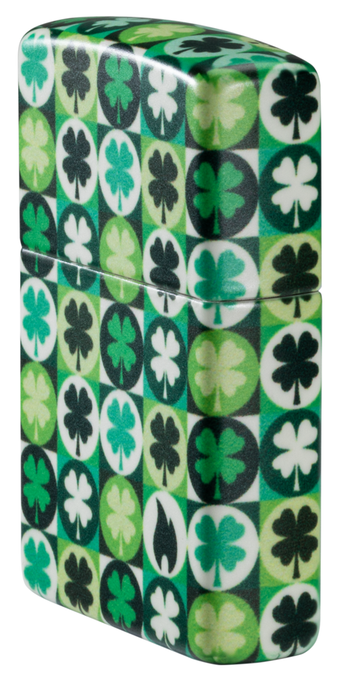 Zippo vžigalnik 46015 Clover Glow in the Dark