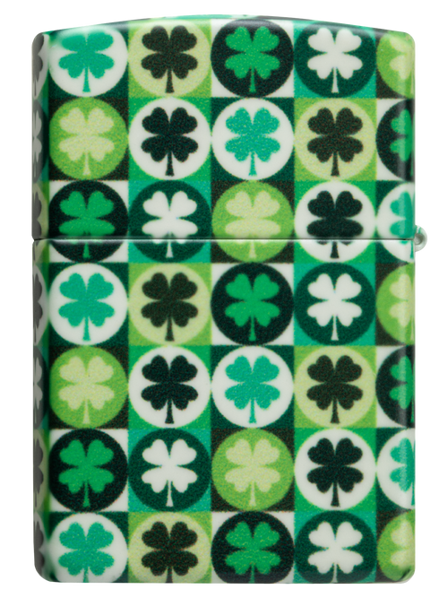 Zippo vžigalnik 46015 Clover Glow in the Dark