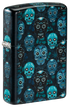 Zippo vžigalnik 46017 Sugar Skull Glow in the Dark