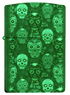 Zippo vžigalnik 46017 Sugar Skull Glow in the Dark