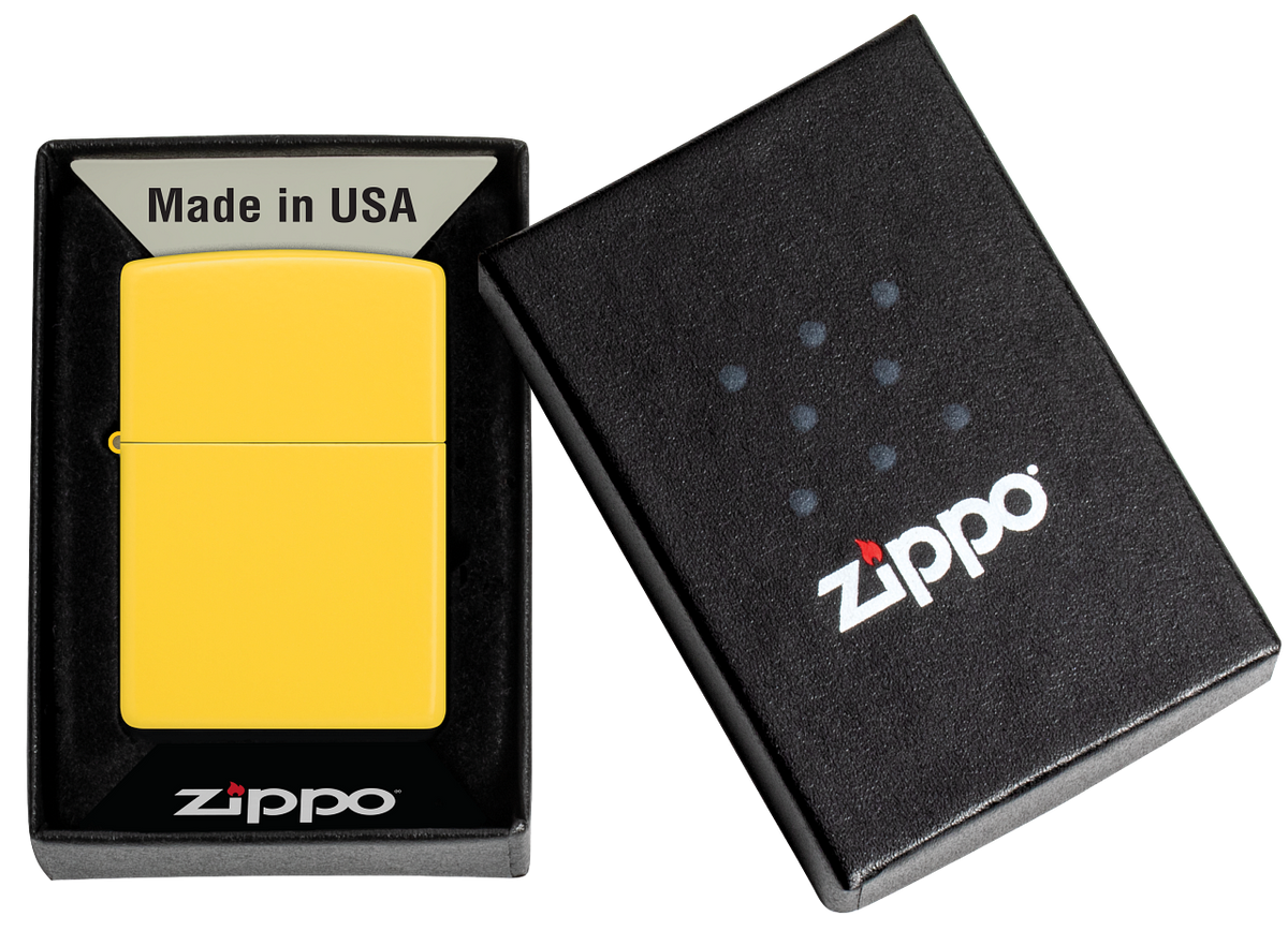 Zippo vžigalnik 46019 Sunflower Yellow Matte