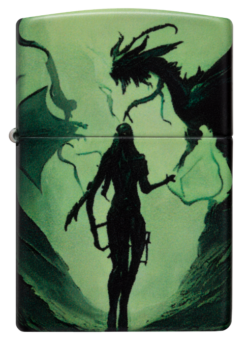 Zippo vžigalnik 46130 Dragon Glow in the Dark