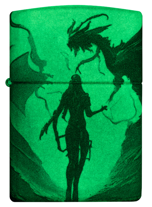 Zippo vžigalnik 46130 Dragon Glow in the Dark