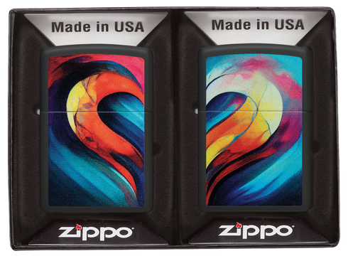 Zippo vžigalnik 46154 Heart Love Set 2v1