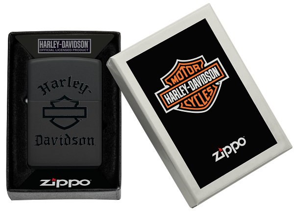 Zippo vžigalnik 46218 Harley-Davidson® Black