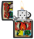 Zippo 46229 vžigalnik Zippo Comic Design, Black Matte