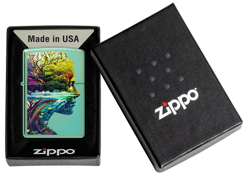 Zippo 46233 vžigalnik Face of Nature
