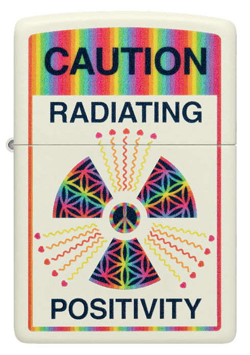 Zippo 46243 vžigalnik Radiating Positivity, Glow in the Dark