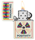 Zippo 46243 vžigalnik Radiating Positivity, Glow in the Dark