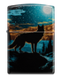 Zippo 46252 vžigalnik Wolf in Nature, 540 Tumbled Chrome