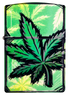 Zippo vžigalnik 46253 Glowing Cannabis