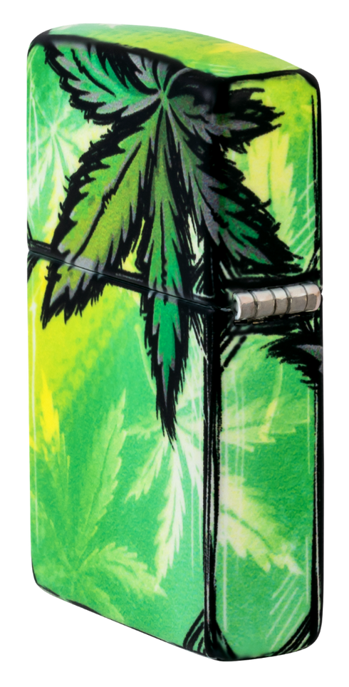 Zippo vžigalnik 46253 Glowing Cannabis