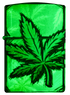 Zippo vžigalnik 46253 Glowing Cannabis
