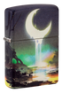 Zippo 46259 vžigalnik Dripping Half-Moon, Glow in the Dark