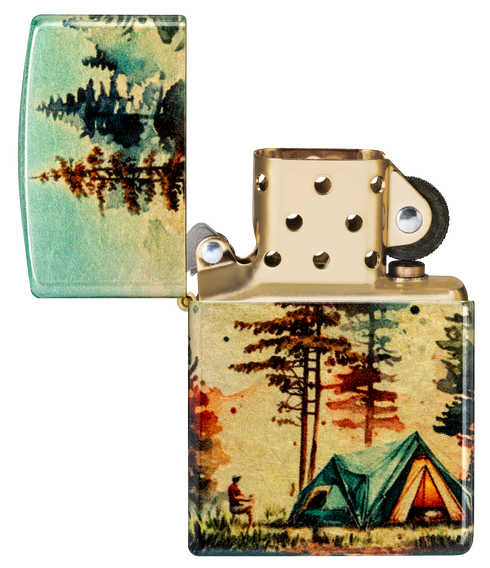 Zippo vžigalnik 46263 Watercolor Camping