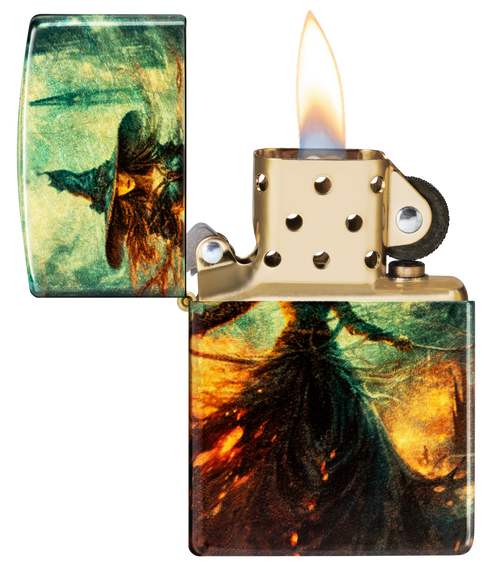 Zippo 46275 vžigalnik Witch, 540 Tumled Brass
