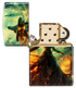 Zippo 46275 vžigalnik Witch, 540 Tumled Brass